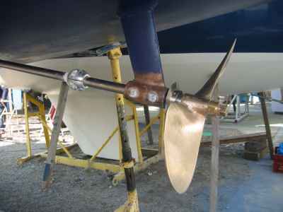 Standard 2 blade non-folding prop