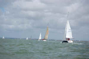 The fleet, Passion, One More Knot, Hurrycane V and Juniper