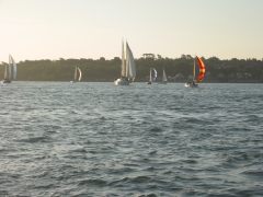 Looking back at other leading competitors at Gurnard, 2010 Round the Island race