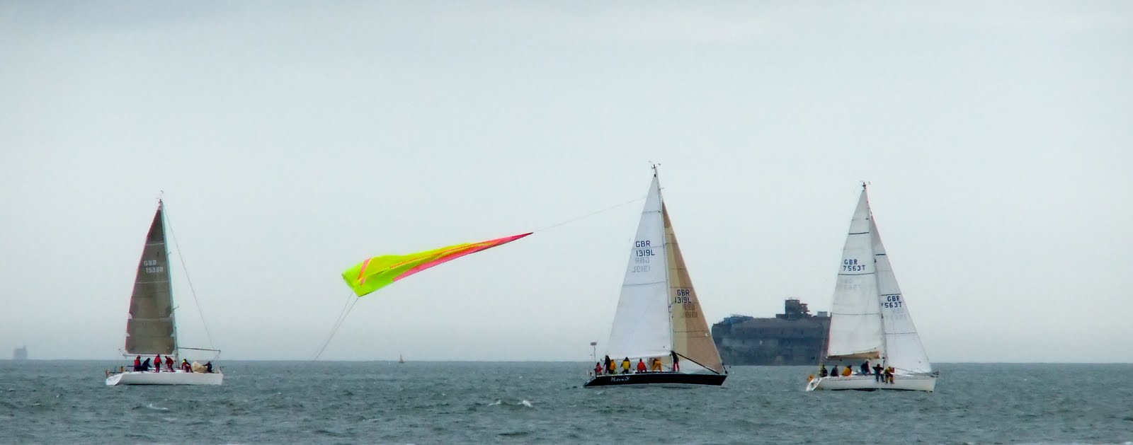 One More Knot in front of a couple of IRC boats