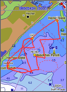 Rhapsody's race 4 GPS plot